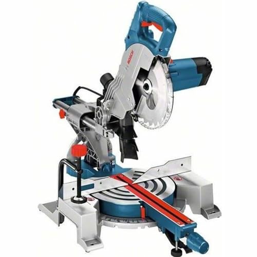 Bosch Professional Kappsäge Gehrungssäge GCM 800 SJ (Leistung 1.400 Watt, Sägeblatt-Ø: 216mm, inkl. 1x Kreissägeblatt, Innensechskantschlüssel)