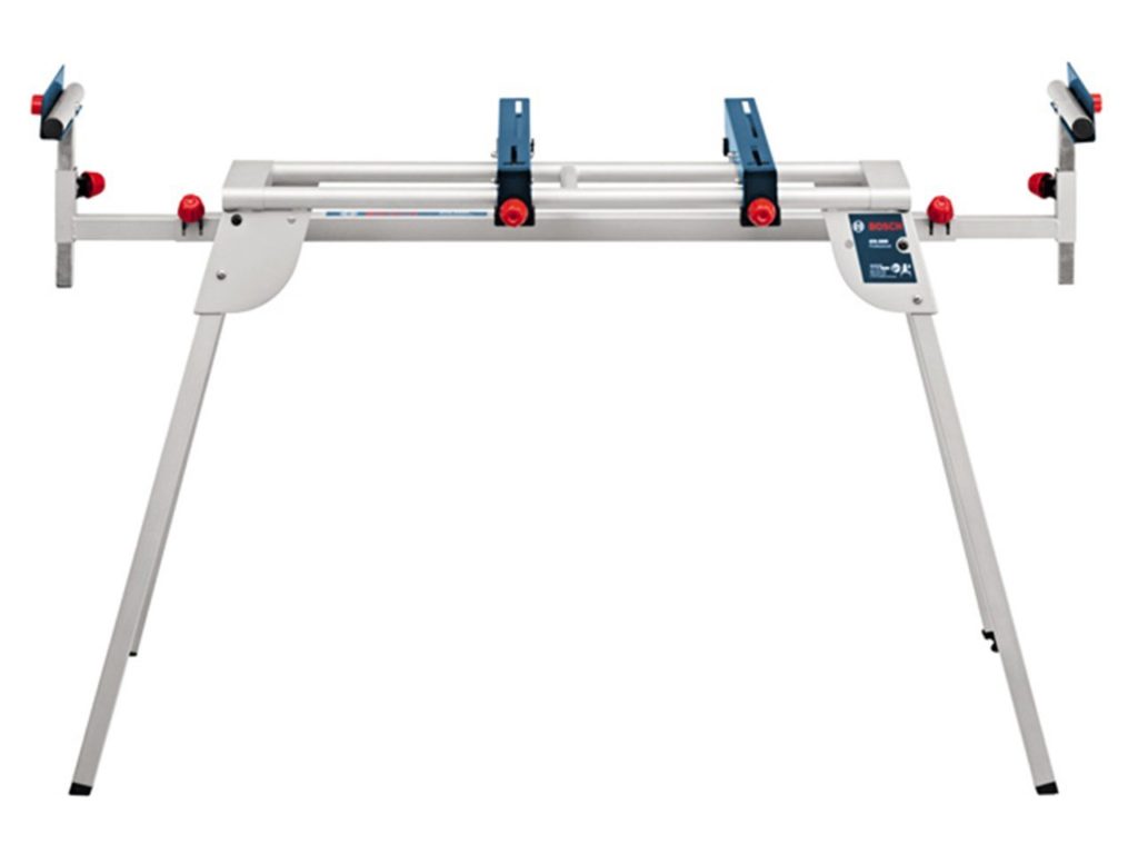 Bosch Professional GTA2600 +GTA 2600 Untergestell für GCM GTM, Türkis, Weiß