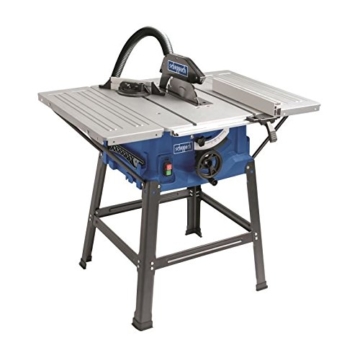 Scheppach HS100S Tischkreissäge, 2.000 Watt, Sägeblatt Ø 250 mm, Schnitthöhe 85 mm - 
