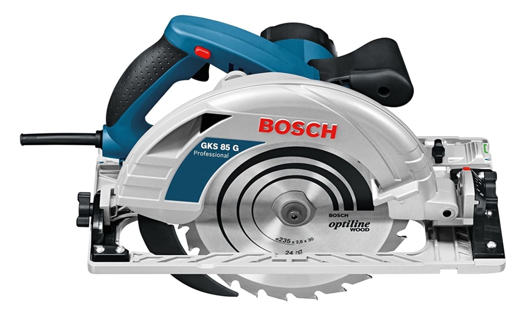 Bosch Professional GKS 85 G Handkreissäge mit HM-Sägeblatt 235 mm ø größtes Bosch-Modell